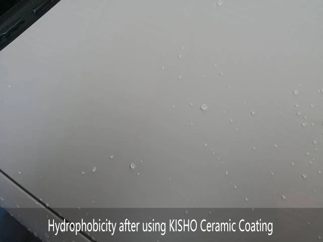 White new car Ceramic Coating2